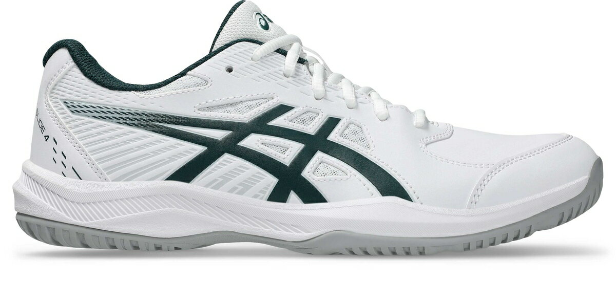アシックス asics 1041A483 COURT SLIDE 4 WHITE/SAXON GREEN スポーツ 2025SS