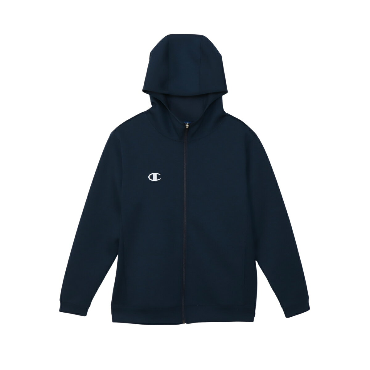 樂天商城 - チャンピオン CHAMPION C3-BS110 ZIP HOODED SHIRT ネイビー