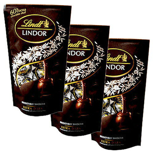 ロドルフ・リンツが発明した口の中でとろけるチョコレート。 昔は硬く、何度も噛まなければならなかったチョコレートを世界で初めて美味しそうな匂いのなめらかなチョコレートに作り上げたのが、 リンツチョコレートの生みの親であるロドルフ・リンツです。 全世界で愛されるリンツの人気商品『リンドール』。 上質なチョコレートで出来た繊細なシェルを破ると、この上なくなめらかなフィリングがお口の中で甘美に溶け始める二層構造の一口チョコです。 内容量:60g 5p×3 原材料：カカオマス(西アフリカ・中南米)、砂糖、植物油脂(スイス) 保存方法：直射日光・高温多湿を避け28℃以下で保存してください。 原産国名：スイス ※北海道、沖縄、離島は別途送料がかかります。