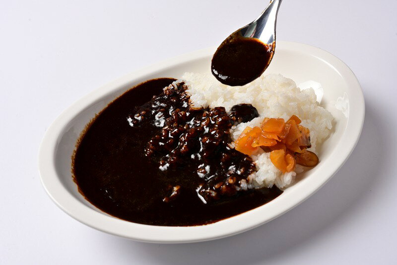 富山ブラックカレー中辛 1人前2箱セット 送料込み 麺家いろはこだわり商品 カレーソース パウチタイプ world-gourmet-10001931 ワールドグルメショップ サンプル画像3