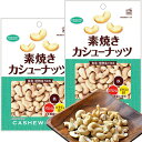 カシューナッツ徳用 素焼き 160g 2袋セット 送料無料 共立食品 無塩 植物油不使用