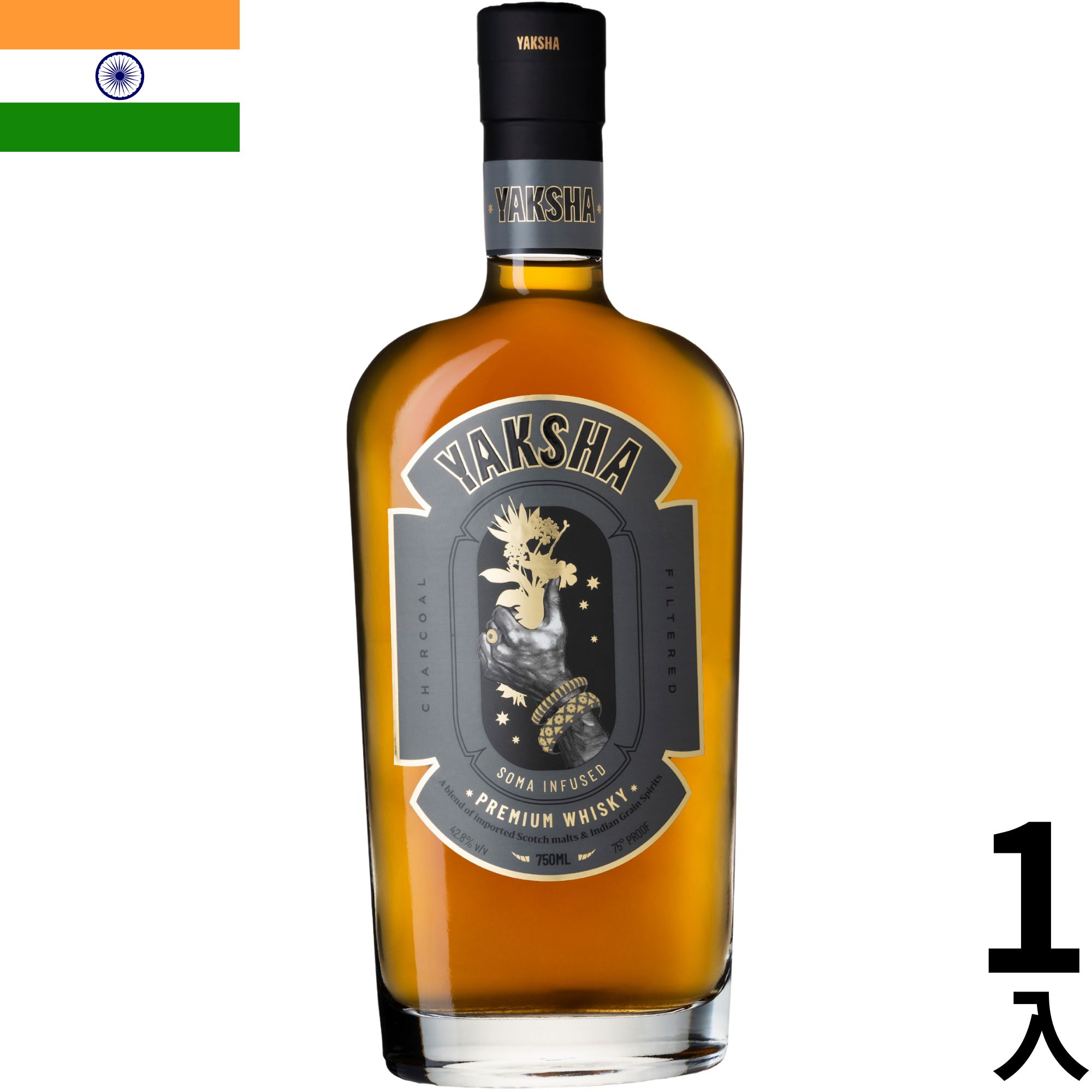   䥯 (750mlx1)ԥå   ͢ Yaksha Whisky India