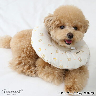 犬 猫 エリザベスカラー ソフト オーガニック ケアー用品 アトピー 敏感肌 皮膚保護 かわいい 人気 新作 小型犬 セール 春 夏 秋 冬 ItsDog イツドッグ イッツドッグ 正規品 WSISTERS ダブルシスターズ ダブシス 【オーガニック防水エリザベスカラー S/Mサイズ】