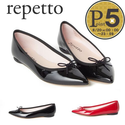 【6/1 土 0時～24時間限定ポイント10倍】 レペット レディースシューズ バレエシューズ REPETTO V1556V VERNIS エナメル 選べるカラー 【BRIGITTE：ブリジット】