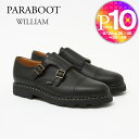  パラブーツ メンズシューズ WILLIAM ウィリアム MARCHE 981412 ブラック(NOIR) PARABOOT