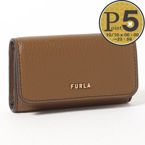 フルラ キーケース 【5/15(水)0時～24時間限定ポイント5倍】 フルラ FURLA キーケース BABYLON RAC5UNO HSF000 ブラウン系(03B00 COGNAC)