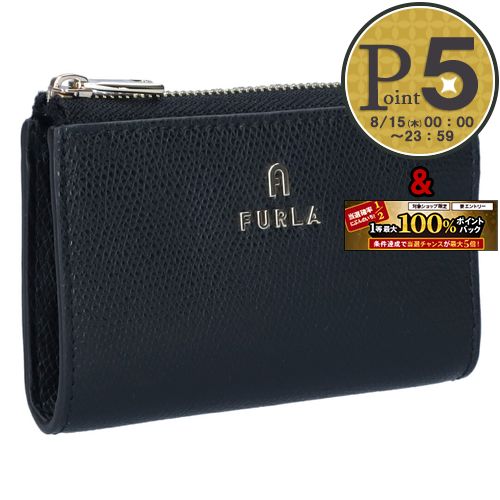 フルラ キーケース 【5/15(水)0時～24時間限定ポイント5倍】 フルラ FURLA キーケース FURLA CAMELIA WR00435 ARE000 ブラック(O6000 NERO)