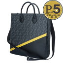 【5/5(日)0時～24時間限定ポイント5倍】 フェンディ FENDI 2WAYバッグ 7VA578 ALKA ブラック(F0R2A BLACK)