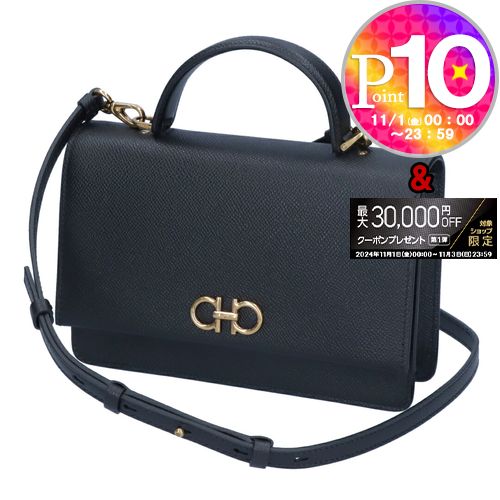 y5/15()0`24Ԍ|Cg5{z tFK FERRAGAMO 2WAYobO THE GANCINI MINI 212972 758584 ubN(NERO)