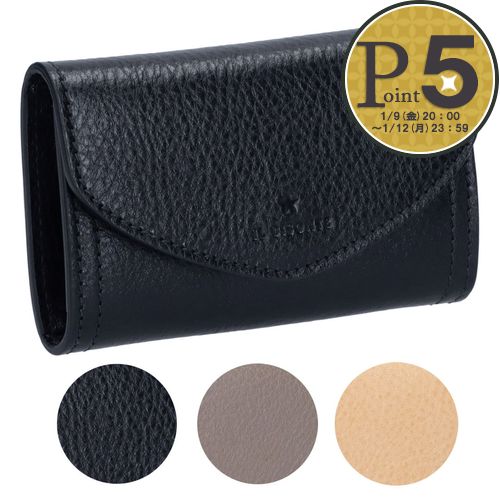 【9日20時〜76h限定ポイント5倍】 イルビゾンテ IL BISONTE キーケース SKH150 PV0001 マルチカラー