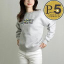 【29日10時〜38h限定ポイント5倍】 メゾンキツネ MAISON KITSUNE レディース トレーナー スウェット フラワーズコンフォートスウェット LW...