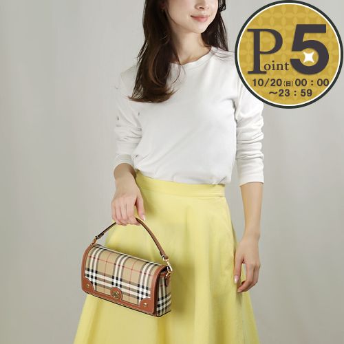 【9日20時〜76h限定ポイント5倍】 バーバリー BURBERRY 2WAYバッグ 8066165 BRIAR BROWN