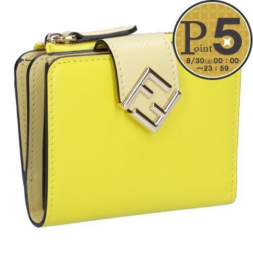 フェンディ 財布（レディース） 【期間限定価格】 フェンディ FENDI 折財布 二つ折財布 FFダイヤモンド 8M0490 ALV4 F1NPV SORBETTO+OS 【お取り寄せ】