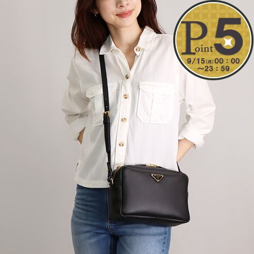15024hݥ5ܡ ץ PRADA 2WAYХå SOFT GRAIN 1BH216 2CYS F0ES7 NER...