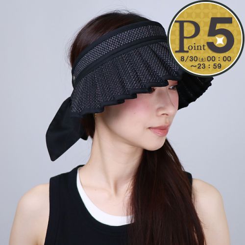 【15日0時〜24h限定ポイント5倍】 ローナマーレイ LORNA MURRAY 帽子 バイザー ストローハット CABANA SUN VISOR POSITANO 麦わら帽子 サンバイザー