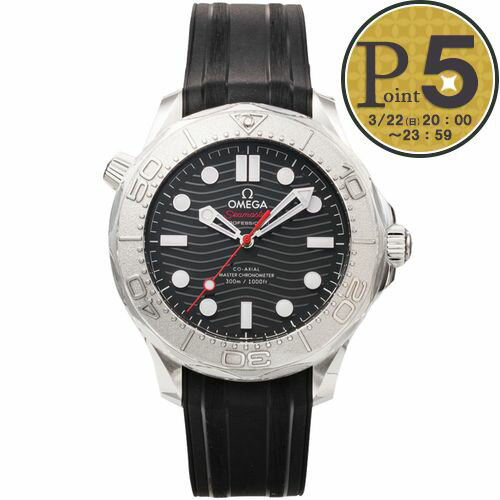 ��20��20����4h����ݥ����5�ܡ� ���ᥬ OMEGA �ӻ��� ��󥺥����å� �����ޥ����� �����С�300M 210.32.42.20.01.002 �֥�å� �ڤ����󤻡�