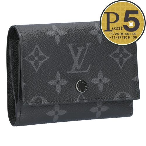 【20日0時〜24h限定ポイント5倍】 ルイヴィトン LOUIS VUITTON 折財布 三つ折り財布 エクリプス M12598 ヴィクター・ウォレットのサムネイル