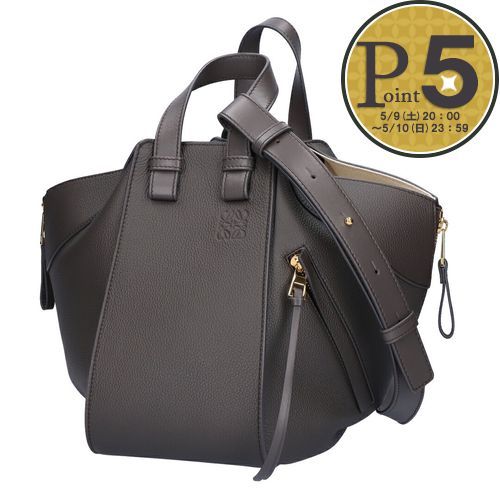 樂天商城 - 【9日20時〜28h限定ポイント5倍】 ロエベ LOEWE 2WAYバッグ ハンモック A538S35X51 1220 DARK GREY 【お取り寄せ】