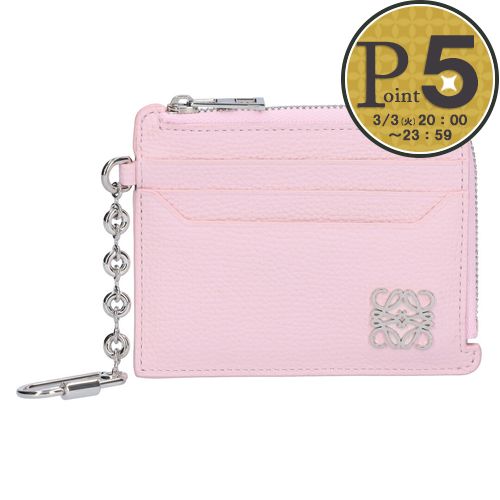 【3日20時〜4h限定ポイント5倍】 ロエベ LOEWE コインケース カードケース フラグメントケース アナグラム スクエア コインホルダー C821SQLX03 7795 BLOSSOM 【お取り寄せ】