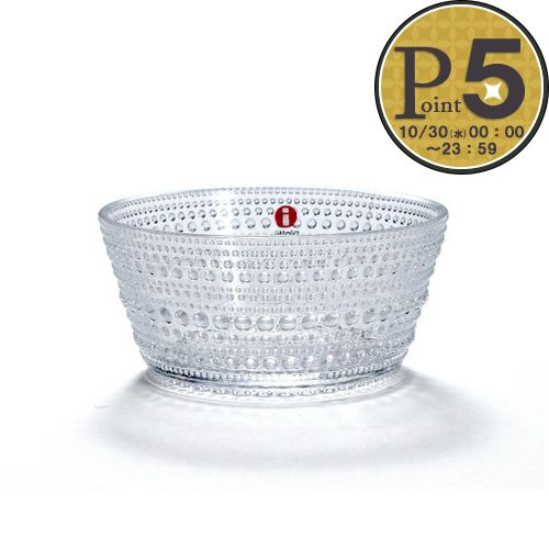 【7/24(木)0時〜50h限定ポイント5倍】 イッタラ カステヘルミ ボウル 230ml クリア IITTALA 940 【お取り寄せ】