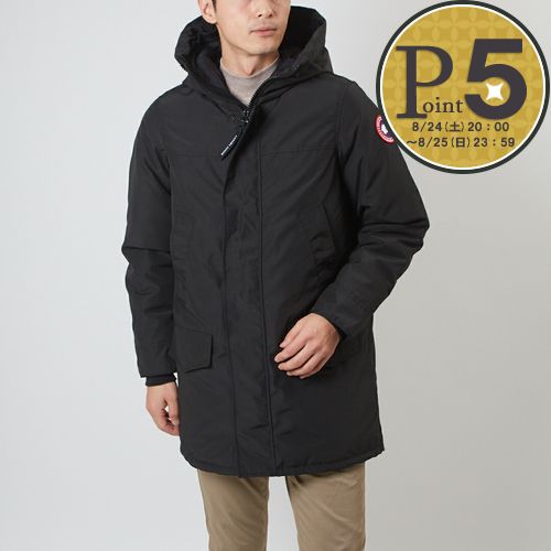 【5/20(月)0時～24時間限定ポイント5倍】 カナダグース CANADA GOOSE メンズ ダウンジャケット 【LANGFORD PARKA：ラングフォードパーカー】 2052M BLACK