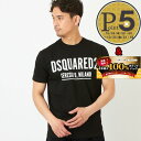  ディースクエアード メンズ Tシャツ  S71GD1058 S23009 BLACK (900) DSQUARED2