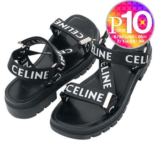 セリーヌ　CELINE レースアップギリーサンダル　シャークソール　厚底　38 楽天市場】セリーヌ サンダル（サンダル｜メンズ靴）：靴の通販