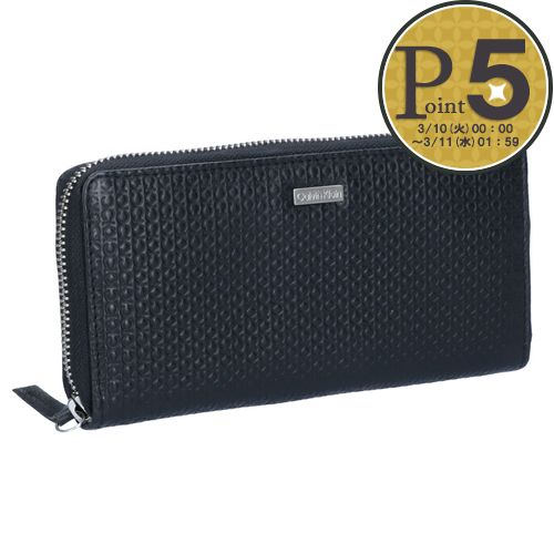 カルバン・クライン 長財布 メンズ 【14日0時〜48h限定ポイント5倍】 カルバンクライン CALVIN KLEIN メンズ 長財布 31CK190002 ブラック(BLACK)