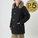 ウールリッチ ダウン メンズ 【5/9(木)20時～28時間限定ポイント5倍】 ウールリッチ WOOLRICH メンズ ダウンコート ARCTIC DETACHABLE FUR PARKA CFWOOU0482 MRUT0001-23 ブラック アークティックパーカ アークティックパーカー