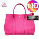 【9日20時〜28h限定ポイント10倍】【期間限定価格】 【リユース品】 エルメス HERMES バッグ ハンドバッグ ガーデンパーティPM トスカ 【お取り寄...