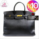 【9日20時〜28h限定ポイント10倍】【期間限定価格】 【リユース品】 エルメス HERMES バッグ ハンドバッグ バーキン40 ブラック/ゴールド金具 【...