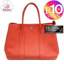 【9日20時〜28h限定ポイント10倍】【期間限定価格】 【リユース品】 エルメス HERMES バッグ ハンドバッグ ガーデンパーティ PM ルージュセリエ ...