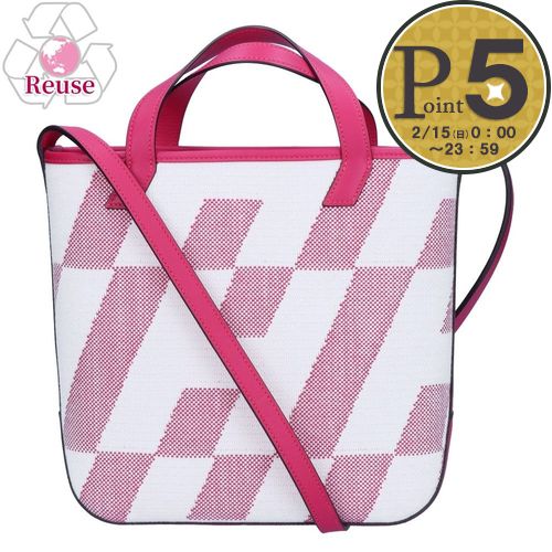 【15日0時〜24h限定ポイント5倍】 【リユース品】 エルメス HERMES バッグ ショルダーバッグ アンビエPM ピンク系 【お取り寄せ】