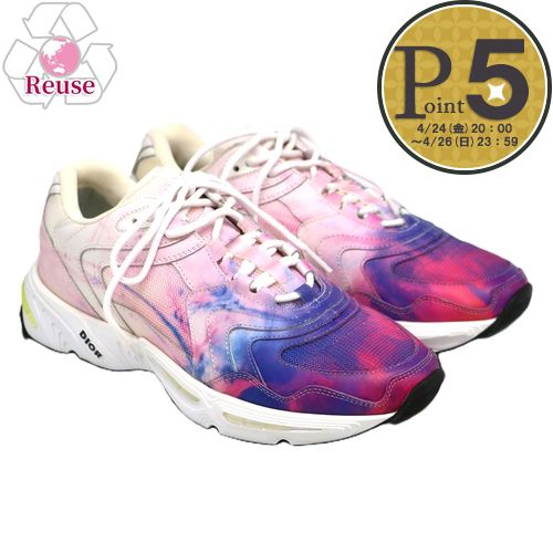 【24日20時〜52h限定ポイント5倍】 【リユース品】 ディオール DIOR 靴 スニーカー レディースシューズ DIOR スニーカー 20EDC マルチカラー 【お取り寄せ】