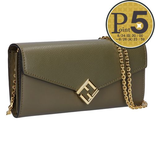 242052hݥ5ܡ եǥ FENDI Ĺ 󥦥å CHAIN WALLET 󥦥å ...