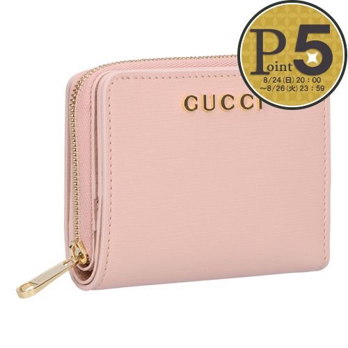楽天テザーレブランドショップ【24日20時〜52h限定ポイント5倍】 グッチ GUCCI 折財布 二つ折財布 GUCCI SCRIPTグッチ スクリプト 772639 0OP0N 5909 【お取り寄せ】