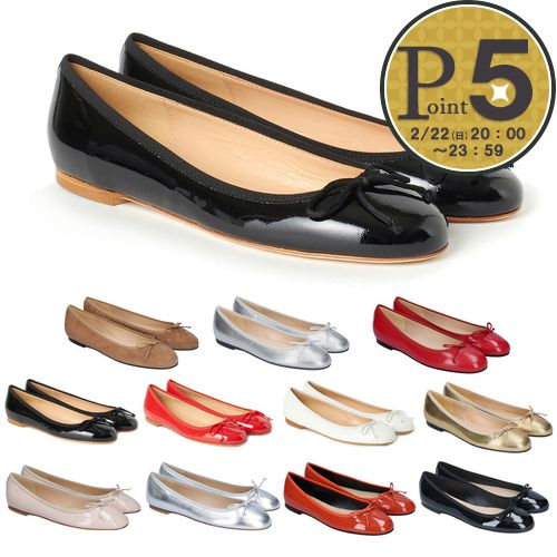 【22日20時～4h限定ポイント5倍】 【訳あり】【I-3】ファビオルスコーニ FABIO RUSCONI 靴 シューズ レディース パンプス フラット バレエシューズ S1100/F1100 SILVER 39 (約24.5～25cm)【ギフト不可】