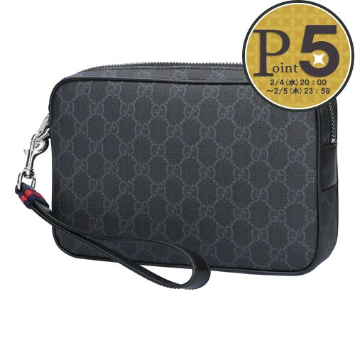 【4日20時～28h限定ポイント5倍】 グッチ GUCCI クラッチバッグ セカンドバッグ 792096 FADJA 1042 【お取り寄せ】