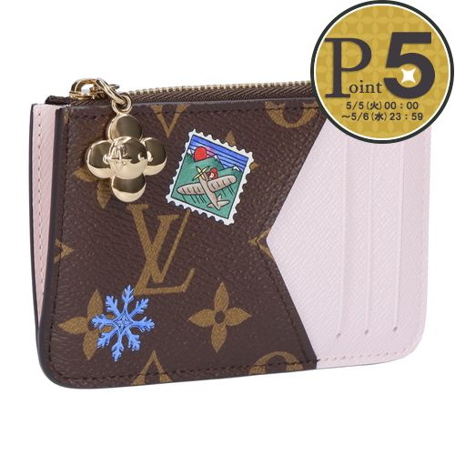 樂天商城 - 【5日0時〜48h限定ポイント5倍】 ルイヴィトン LOUIS VUITTON カードケース コインケース モノグラム M15333 ポルト カルト・ロミー ヴィヴィエンヌ ウィンターホリデー