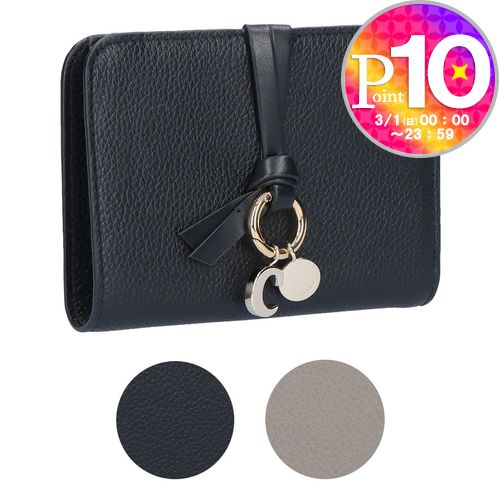 クロエ CHLOE 折財布 二つ折り財布 ALPHABET アルファベット CH25AP999F57 ミディアム バイフォールドウォレット