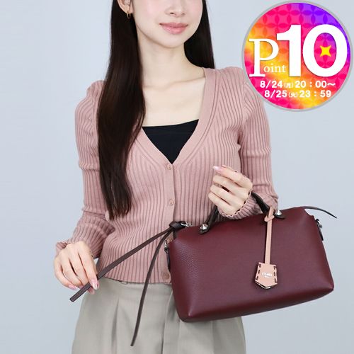 【24日20時〜28h限定ポイント10倍】 フェンディ FENDI 2WAYバッグ バイ ザ ウェイ セレリア ミディアム 8BL155 AVTC-F1UR6 BDX+BALL.ROSE+MARR+P