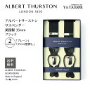 ALBERT THURSTON アルバートサーストン サスペンダー ブラック 無地 2variations 高級 フォーマル