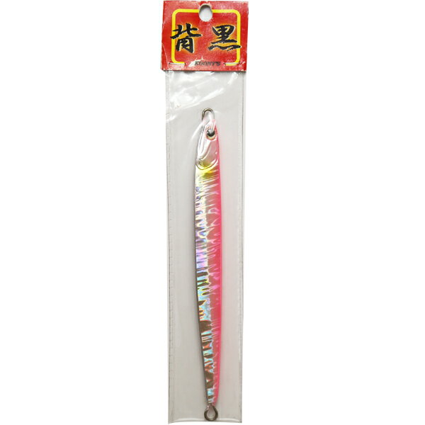 【中古】【新品未使用】【ジグ KOONYS】ク―ニーズ メタルジグ 背黒 銀箔 ピンク 150g