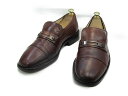 【中古】【送料無料】FLORSHEIM IMPERIAL (フローシャイム インペリアル)8 EEE / (27.5cm〜28.0cm) スリッポンメンズシューズ 紳士 靴 ビジネス カジュアル メンテナンス済