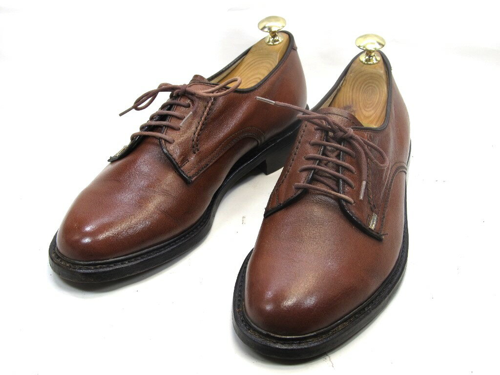 【中古】【送料無料】OXFORD6 / (24.0cm〜24.5cm) イギリス製 プレーントゥメンズシューズ 紳士 靴 ビジネス カジュアル メンテナンス済
