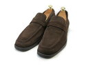 【中古】【送料無料】Maeeimo Dutti (マッシモ・ドゥッティ)42 (26.5cm〜27.0cm) スペイン製・スエードスリッポンメンズシューズ 紳士 靴 ビジネス カジュアル メンテナンス済(4)