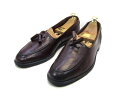 【中古】【送料無料】MORUFOLO8.5 M / (25.5cm〜26.0cm) HAND MADE IN ITALY ・タッセルローファーメンズシューズ 紳...