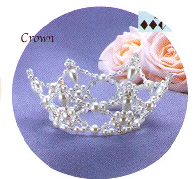 マリアージュ**レセプション・クラウン-15-　【TOHO】【ビーズ】