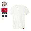 グンゼ GUNZE ホットマジック VネックTシャツ V首 メンズ / 秋冬 下着 インナー 肌着 シンプル リラックス 年間 コットン 綿 綿混 発熱 暖かい...