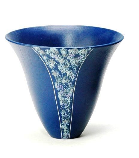 花器 ト1040 剣山受付 陶器 水盤 花瓶 フラワーベース